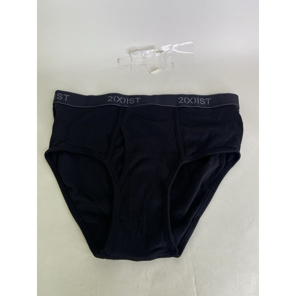 2xist Essential Cotton Brief Black Underwear 1 Piece Mens Size 34